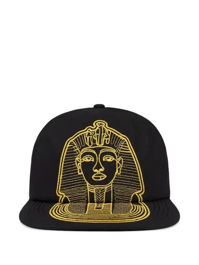Denim Tears Pharaoh Embroidered Cap In Red