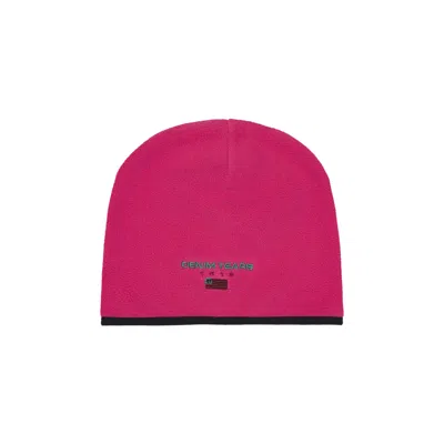 Pre-owned Denim Tears Polar Fleece Beanie 'pink' | Men's Size L/xl