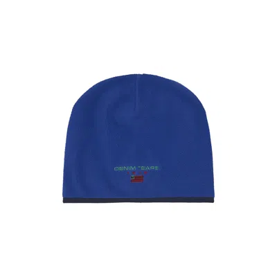 Pre-owned Denim Tears Polar Fleece Beanie 'royal Blue' | Men's Size S/m