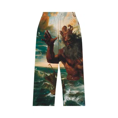 Pre-owned Denim Tears Poseidon's Revenge Sweatpants 'multicolor' | Multi-color | Men's Size S
