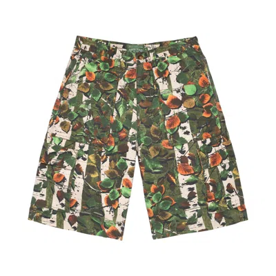 Pre-owned Denim Tears Seasonal Cargo Short 'camo' | Green | Men's Size 30