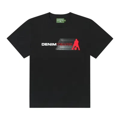 Pre-owned Denim Tears "skip To My Lou" Rafer Alston Tee 'black' | Men's Size M