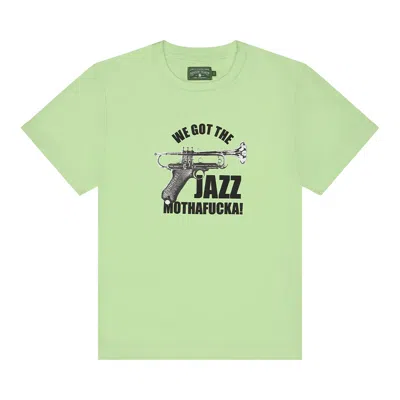 Pre-owned Denim Tears St. Albans Jazz Tee 'mint' | Green | Men's Size M
