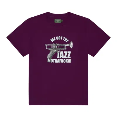 Pre-owned Denim Tears St. Albans Jazz Tee 'purple' | Men's Size S
