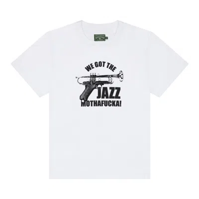 Pre-owned Denim Tears St. Albans Jazz Tee 'white' | Men's Size M