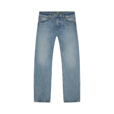 Pre-owned Denim Tears Straight Denim Pant 'light Wash' | Blue | Men's Size 30