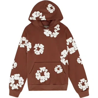 Pre-owned Denim Tears The Cotton Wreath Sweatshirt Brown