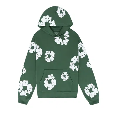 Pre-owned Denim Tears The Cotton Wreath Sweatshirt 'green'