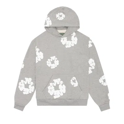 Pre-owned Denim Tears The Cotton Wreath Sweatshirt 'grey'