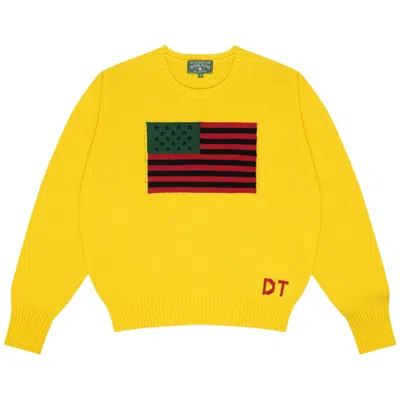 Pre-owned Denim Tears Tyson Beckford Sweater 'yellow' | Men's Size Xl