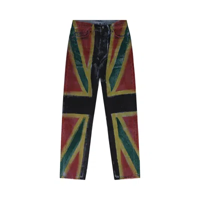 Pre-owned Denim Tears Union Jack 501 Jeans 'blue' | Men's Size 31