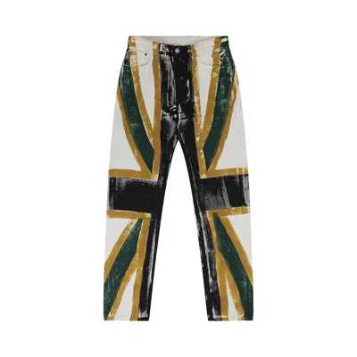 Pre-owned Denim Tears Union Jack 501 Jeans 'white' | Men's Size 30