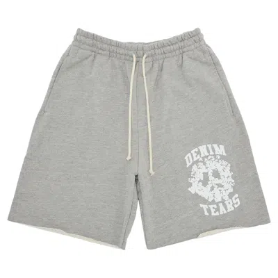 Pre-owned Denim Tears University Shorts 'grey/white' | Men's Size Xl In Gray