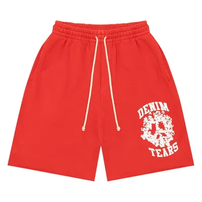 Pre-owned Denim Tears University Shorts 'red' | Men's Size L