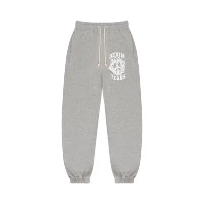 Pre-owned Denim Tears University Sweatpants 'grey'