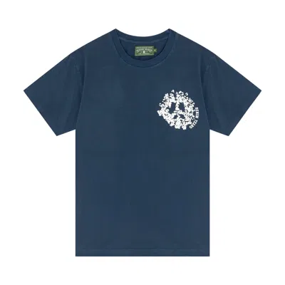 Pre-owned Denim Tears University Tee 'navy' | Blue | Men's Size M