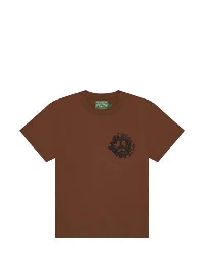 Denim Tears University T-shirt In Brown