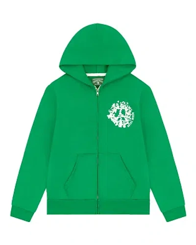 Pre-owned Denim Tears University Zip Hoodie Green