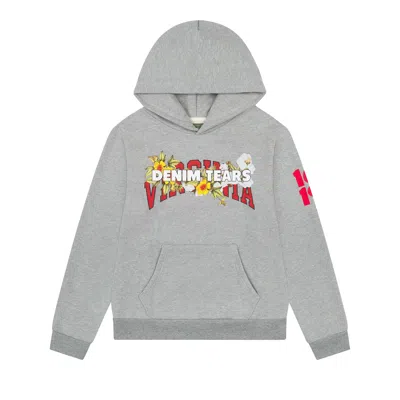 Pre-owned Denim Tears Virginia Hoodie 'grey' | Men's Size Xxl In Gray