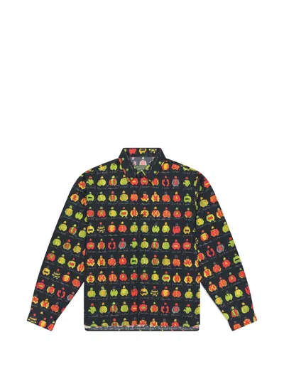 Denim Tears Watercolor Jockey Shirt In Multi