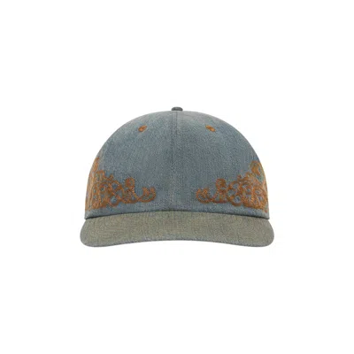 Pre-owned Denim Tears Western Denim Cap 'blue' | Men's Size Onesize