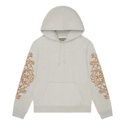 Denim Tears Hoodie Mit Western-stickerei In Gray