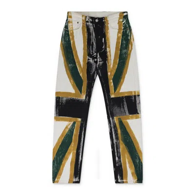 Denim Tears White Union Jack 501 Jeans