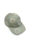 Denim Tears Wreath Denim Cap In Multi