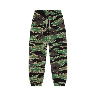Pre-owned Denim Tears Wreath Sweatpant 'green Camo' | Multi-color | Men's Size M