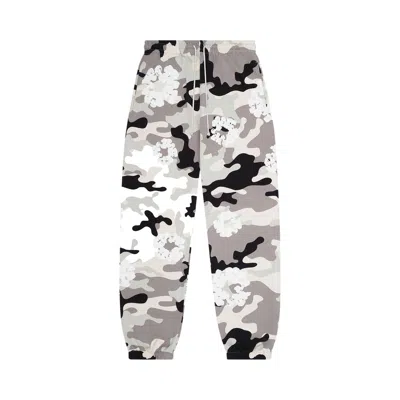 Pre-owned Denim Tears Wreath Sweatpant 'white Camo' | Multi-color | Men's Size L