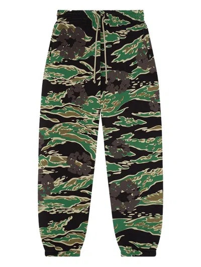 Denim Tears Wreath Track Pants In Green