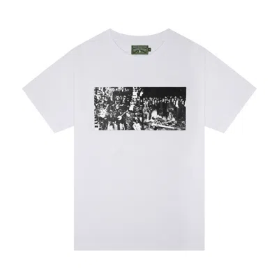 Pre-owned Denim Tears X Arthur Jafa Black Entertainment Tee 'white'