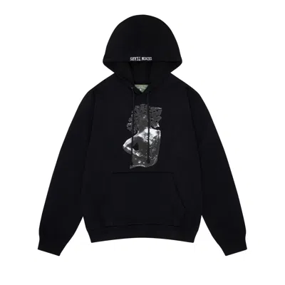 Pre-owned Denim Tears X Arthur Jafa Ex-slave Gordon Hoodie 'black' | Men's Size L