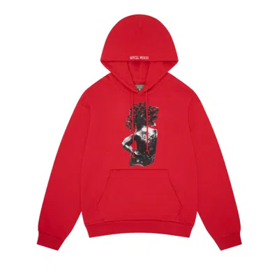 Pre-owned Denim Tears X Arthur Jafa Ex-slave Gordon Hoodie 'red'