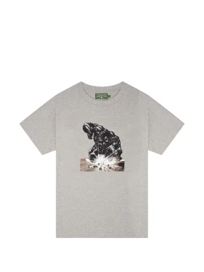 Denim Tears X Arthur Jafa Lerage Graphic T-shirt In Gray