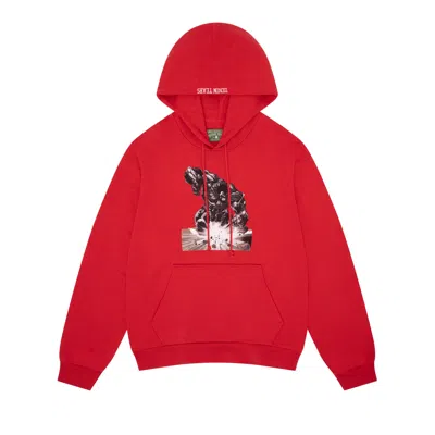 Pre-owned Denim Tears X Arthur Jafa Lerage Hoodie 'red'
