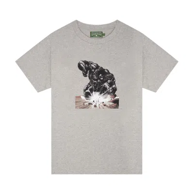 Pre-owned Denim Tears X Arthur Jafa Lerage Tee 'heather Grey' | Men's Size L In Gray