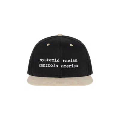 Pre-owned Denim Tears X Arthur Jafa Systemic Racism Controls America Hat 'black'