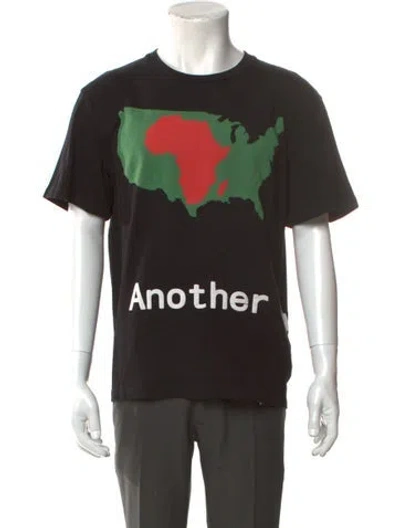 Pre-owned Denim Tears X Cactus Plant Flea Market 'another Country' Graphic Print T-shirt In Black