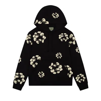 Pre-owned Denim Tears X Cactus Plant Flea Market Cactus Tears Wreath Hoodie 'black' | Men's Size S