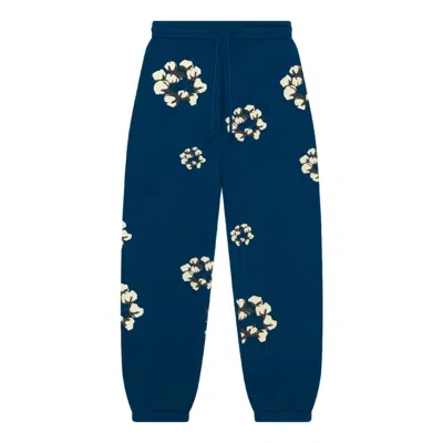 DENIM TEARS DENIM TEARS X CACTUS PLANT FLEA MARKET COTTON WREATH SWEATPANTS 'NAVY'
