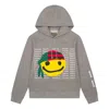 Denim Tears X Cactus Plant Flea Market Smiley Face Hoodie 'grey' In Gray