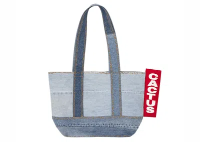 Pre-owned Denim Tears X Cactus Plant Flea Market X Levi's Complexcon Denim Tote In Blue