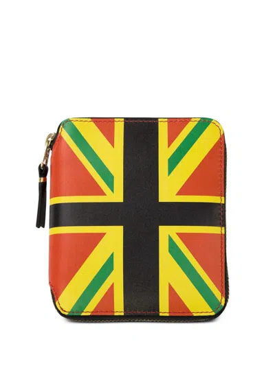Denim Tears X Comme Des Garçons Windrush Union Jack Wallet In Multi