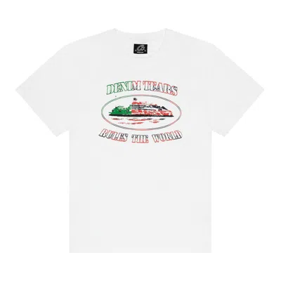 Pre-owned Denim Tears X Cortiez Cortears Og Alcatraz Tee 'white' | Men's Size M