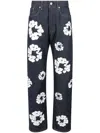 Denim Tears X Levi's Cotton Wreath-print "selvedge" Jeans In 蓝色