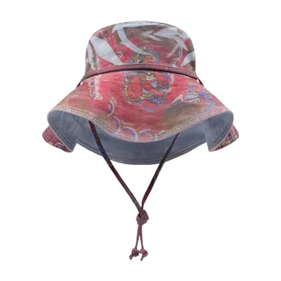 Pre-owned Denim Tears X Levi's  Big Chief Demond Denim Plantation Hat 'multicolor' | Multi-color |