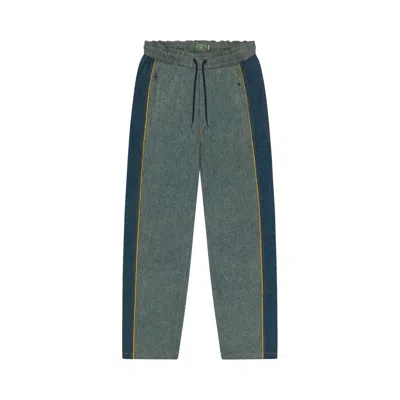 Pre-owned Denim Tears X Levi's  Cotton Fleur De-lis Denim Track Pants 'light Wash' | Blue | Men's S