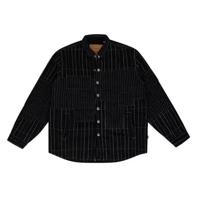 Pre-owned Denim Tears X Levi's Overdyed Jacket 'black' | Men's Size M