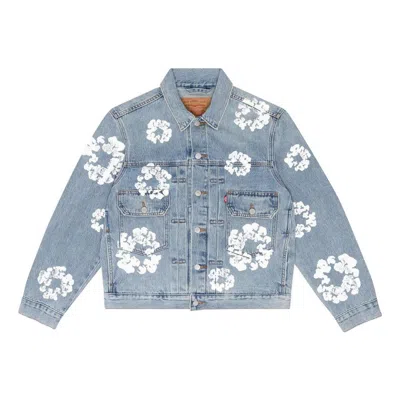 Denim Tears X Levi's Type-2 All Over Wreath 'light Denim'